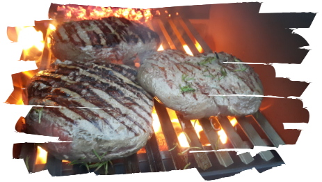 gesmoketes Schweinefilet mit Füllung gesmoketes Schweinefilet mit Füllung
