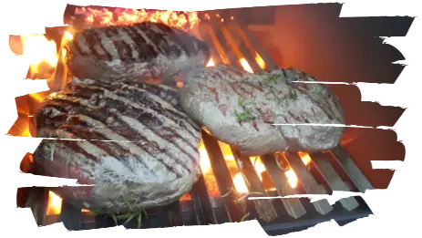 gesmoketes Schweinefilet mit Füllung