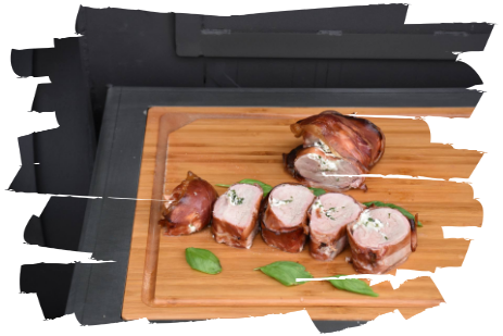gesmoketes Schweinefilet mit Füllung gesmoketes Schweinefilet mit Füllung